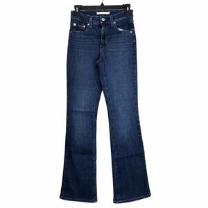 Never worn - Levi's Dark Blue Boot Cut Jeans